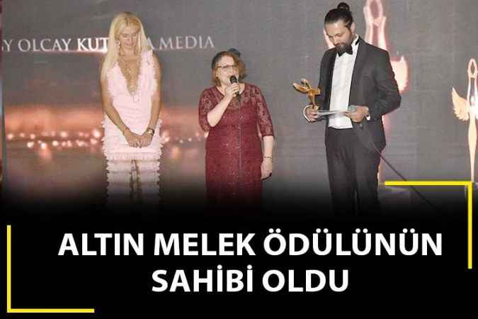 Altın Melek Ödülü Yozgatlı yazara verildi