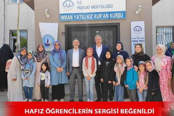 Yozgat'ta hafızların el sanatları sergisi beğeni topladı