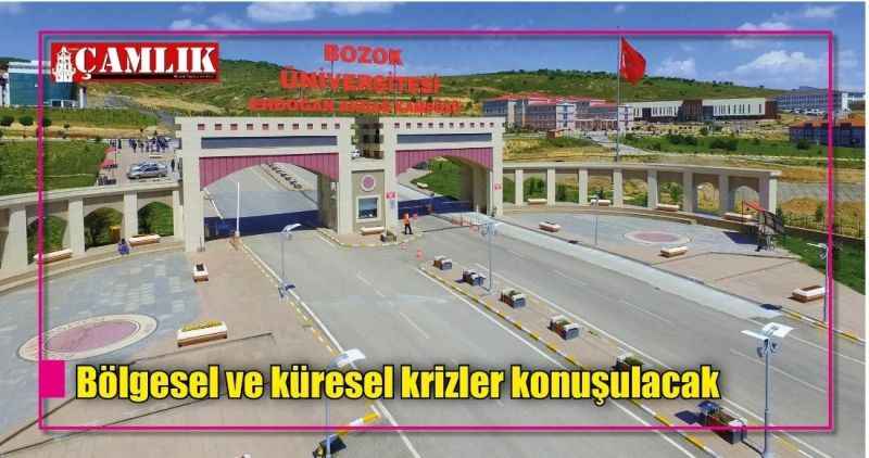 Bölgesel ve küresel krizler konuşulacak