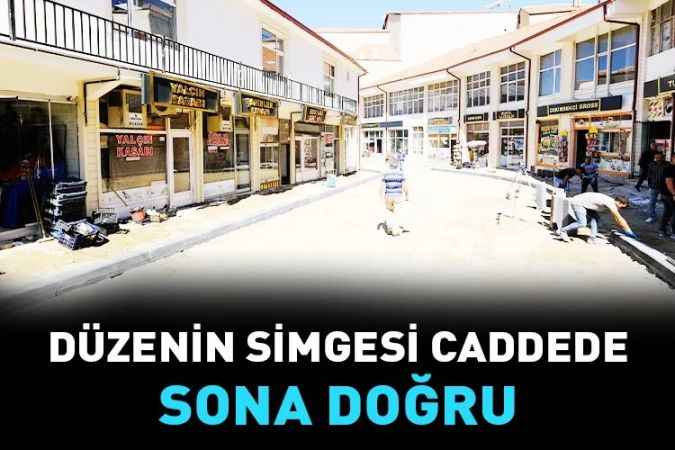 Akdağmadeni Hanlar Sokakta Çalışmalar Hızla Devam Ediyor