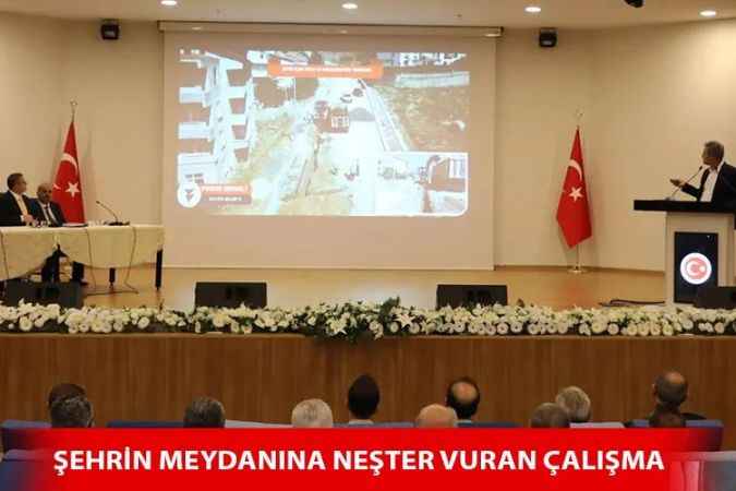 Şehrin meydanına beş yıldızlı dokunuş. Başkan Köse koordinasyonda açıkladı
