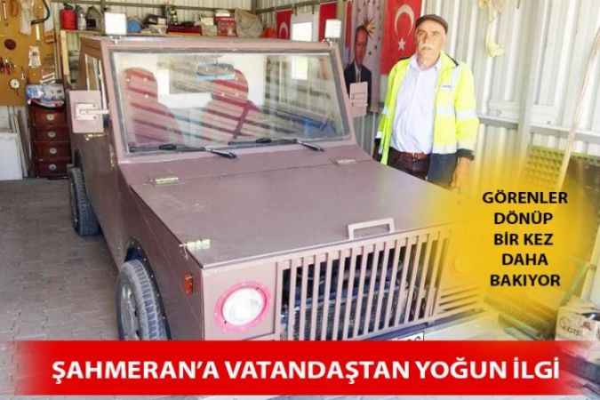 Kendi Atölyesinde Hurda Malzemeler İle Yaptı