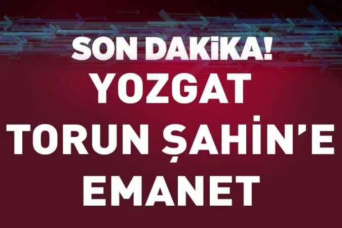 Yozgat Kraft Torba, Torun Şahin'e emanet! Başarılı işlere imza atacak