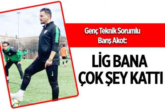 Yozgat 1. Amatör Küme Ligi takımlarından Turyap Bişekspor’un genç teknik sorumlusu Barış Akot, geçen sezon yakaladıklarını başarının sırrını anlattı