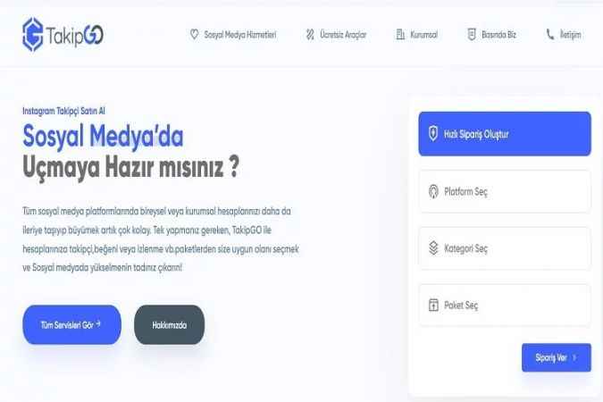 TakipGO ile Güçlü Sosyal Medya Popülerliği