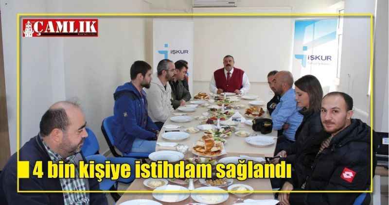 4 bin kişiye istihdam sağlandı
