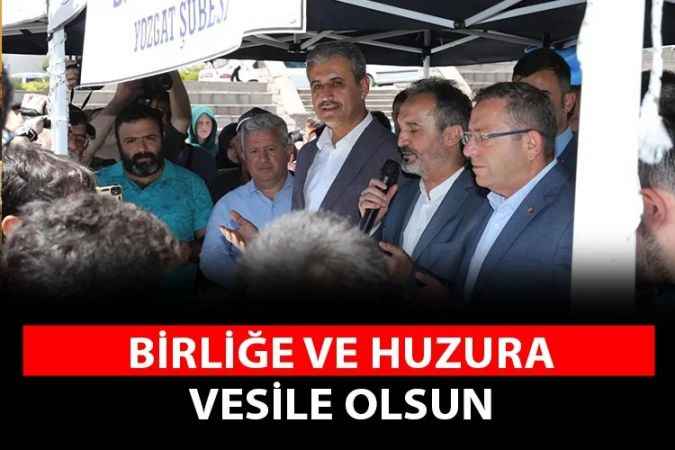 Yozgat İl Müftüsü Ali Gülden; Aşure birliğimiz, huzurumuz ve kardeşliğimiz için önemli