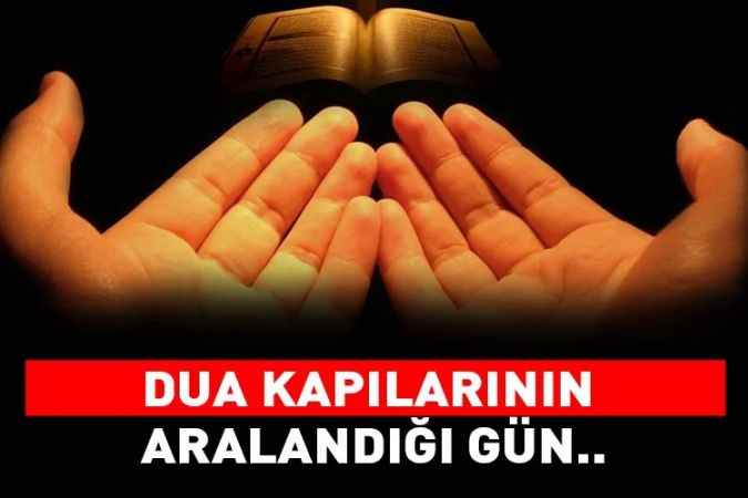 Dua kapılarının açıldığı günlerden: Aşure günü