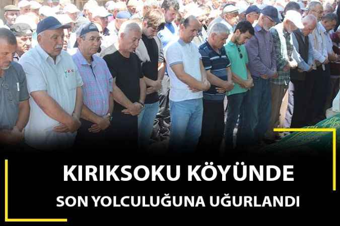 Avrupa Kırıksokulular ve Dostları Platformu Başkanı Hanifi Yıldırım'ın annesi son yolculuğuna uğurlandı