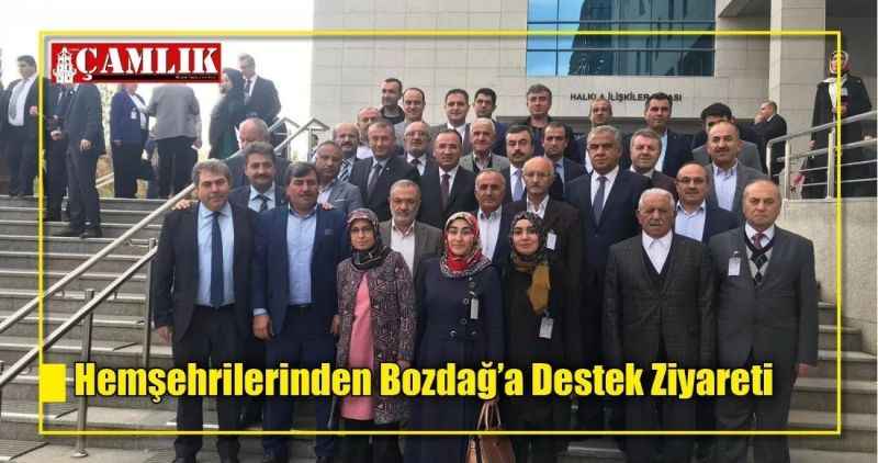 Hemşehrilerinden Bozdağ'a Destek Ziyareti