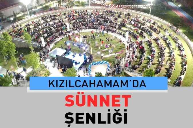 Kızılcahamam Belediyesi İlçede İkamet Eden Çocuklar İçin Sünnet Şöleni Düzenledi