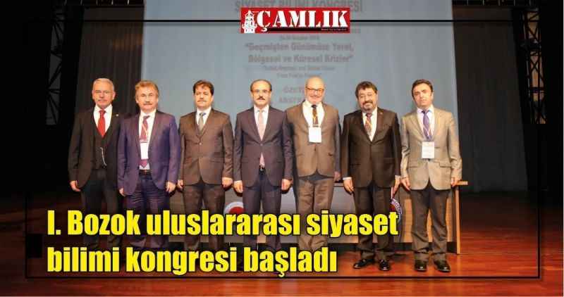 I. Bozok uluslararası siyaset bilimi kongresi başladı