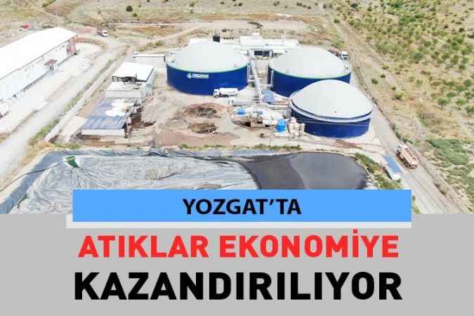 Yozgat’ın Çekerek İlçesinde Kurulan Biyogaz Gübre Tesisi Hem Üretim Hem İstihdam Sağlıyor