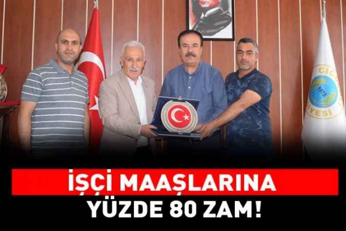 İşçi maaşlarına yüzde 80 zam!