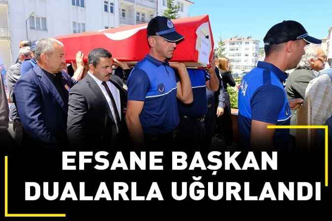 Efsane Başkan dualarla uğurlandı