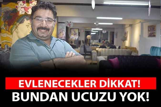 Düğün yapacaklar dikkat. Türkiye’nin en ucuz mobilya mağazasını bulduk, üstelik düğün paketi kampanyası ile…