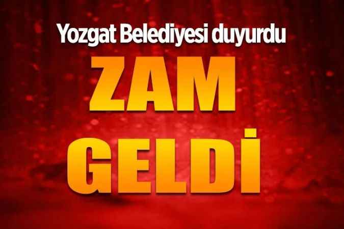 Yozgat Belediye meclisinde dolmuş ücretlerine zam kararı