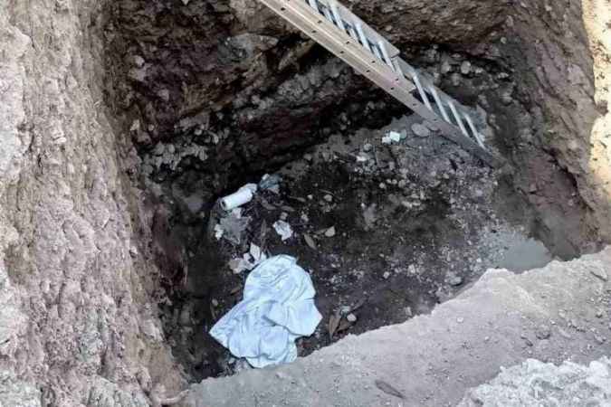 Görevli Mühendis çukura düştü