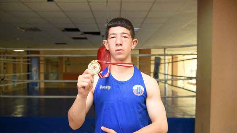 Türkiye Boks Şampiyonasında Altındağ’ın gururu oldu