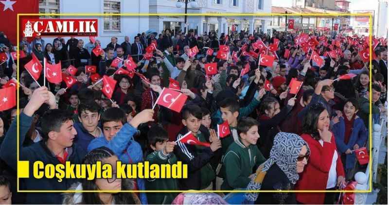 Coşkuyla kutlandı
