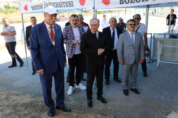 Yozgat Bozok Üniversitesi Rektörü Yaşar, Özel Yetenek Sınavı Öğrencileriyle Bir Araya Geldi