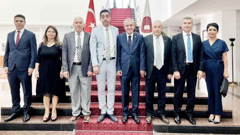 Yozgatlı Dernekler Federasyonu Genel Başkanı Ahmet Koç, HSK Genel Sekreteri olarak atanan Yozgatlı hemşehrimiz Öztürk’ü Ziyaret Etti