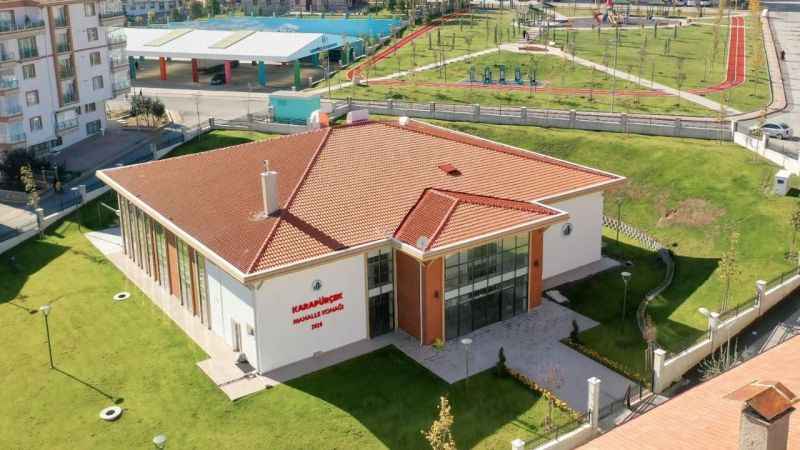 Altındağ’da Mahalle Konakları rahat ve ferah ortam