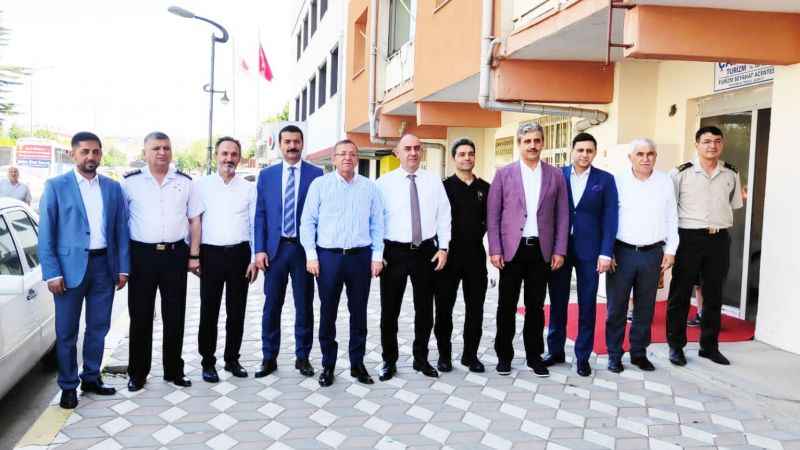 Yozgat İl Emniyet Müdürü Kenan Şaban Süzgün'e Veda Yemeği