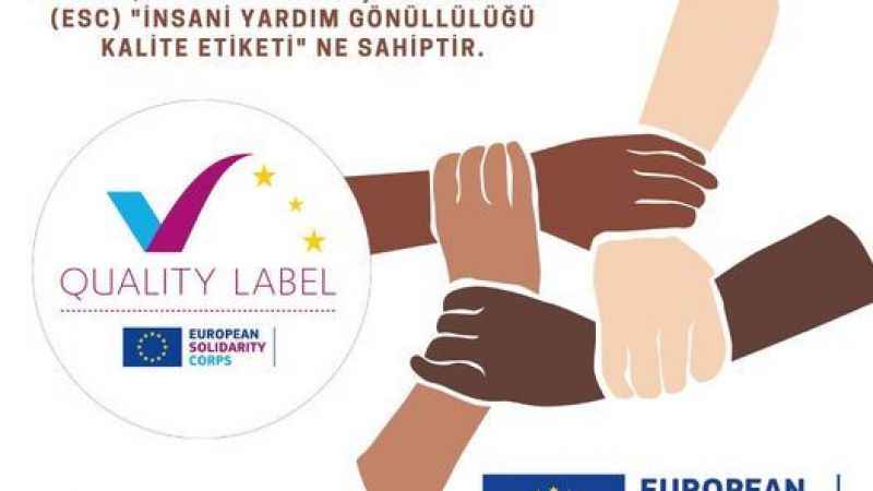 Avrupa Komisyonu onayı verdi! İnsani Yardım Gönüllülüğü Kalite Etiketi sertifikası aldı