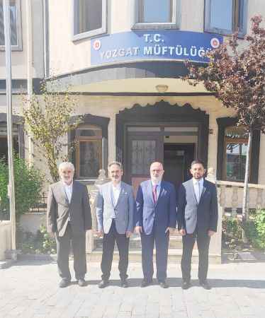 Diyanet Akademisi Başkanı Doç. Dr. Enver Osman Kaan'dan Yozgat Müftülüğüne Ziyaret