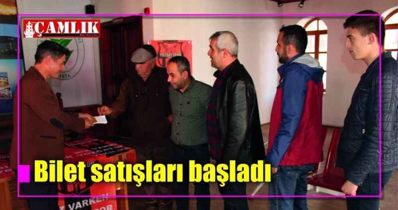 Bilet satışları başladı