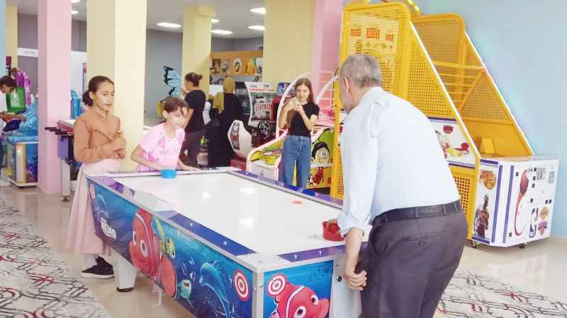 Yozgat’ın Sarıkaya ilçesinde öğrenciler doyasıya eğlendi