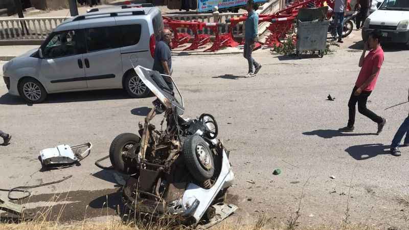Yozgat'ta feci kaza: 1 ölü 5 yaralı