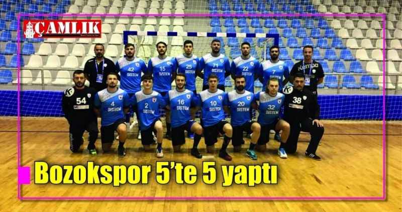 Bozokspor 5'te 5 yaptı