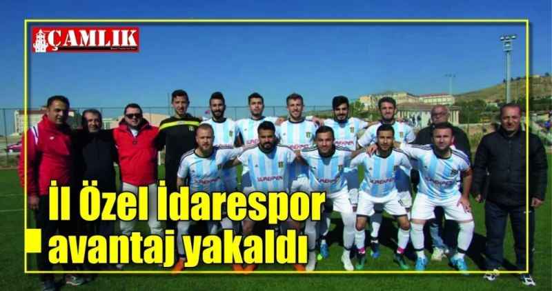 İl Özel İdarespor avantaj yakaladı