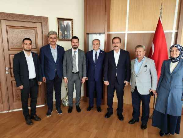 Yozgat Ak Parti Teşkilatı kurum ziyaretlerine devam ediyor