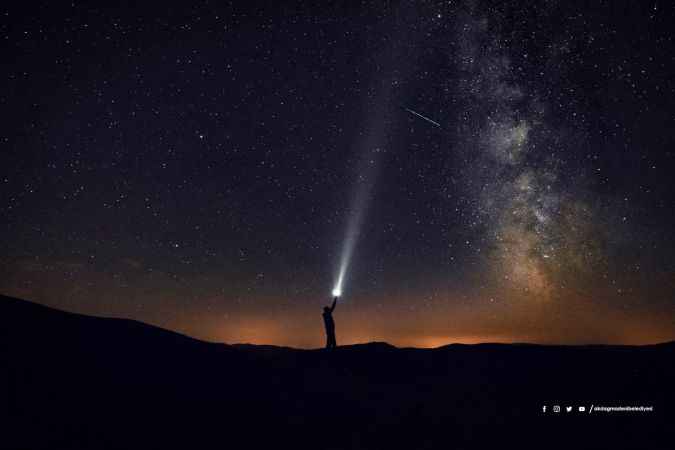 Akdağmadeni’nde Perseid Meteor Yağmurunun Görsel Şöleni Büyüledi