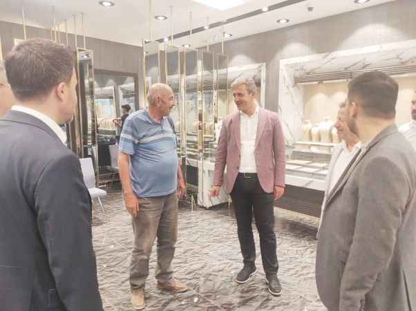 Yozgat'ta AK heyet'ten esnaf ziyareti
