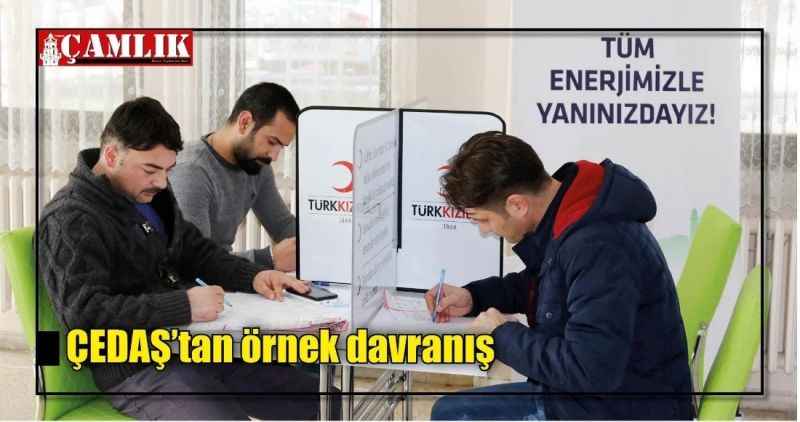 ÇEDAŞ'tan örnek davranış
