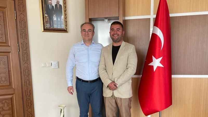 Yozgat Şehir Hastanesi Başhekimi Kozan'dan Rektör Yaşar'a ziyaret
