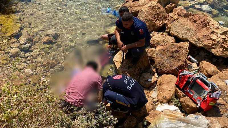 Serinlemek için girmişti acı haber geldi