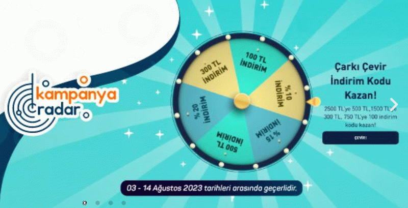 Kampanya Radar ile Tüm İndirimlerden Haberdar Olun