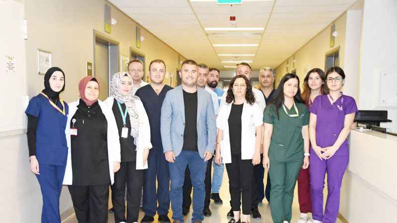 Başhekim Kozan hastaların her daim yanında