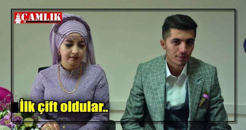 İlk çift oldular