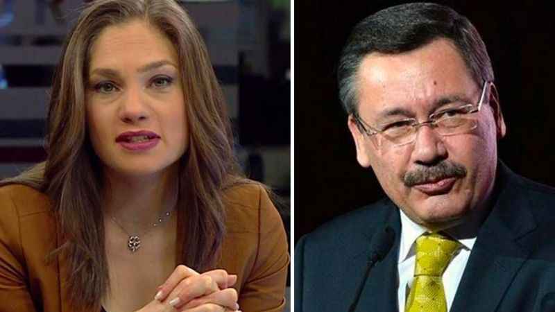 Melih Gökçek ve Nevşin Mengü arasında son derece sert sözler havada uçuştu