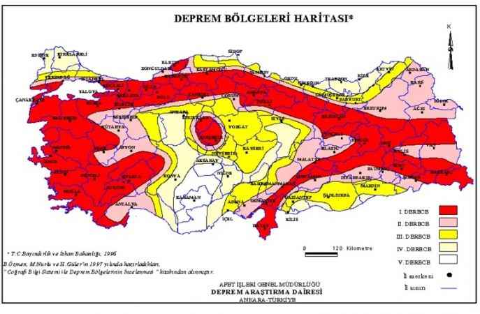 Türkiye’de deprem riski olmayan iller hangileri? Yozgat deprem riski taşıyor mu?