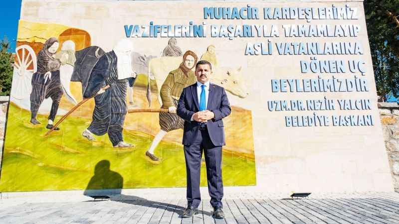 Yozgat Akdağmadeni’nde Selanik Parkı ve Mübadele Anıtı kapılarını vatandaşlara açtı