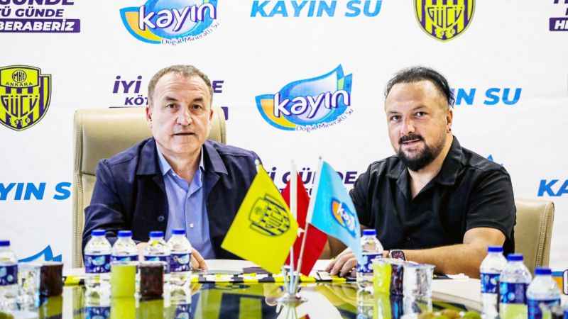 Kayın Su, Trendyol Süper Lig Takımlarından Ankaragücü'nü sponsor oldu.