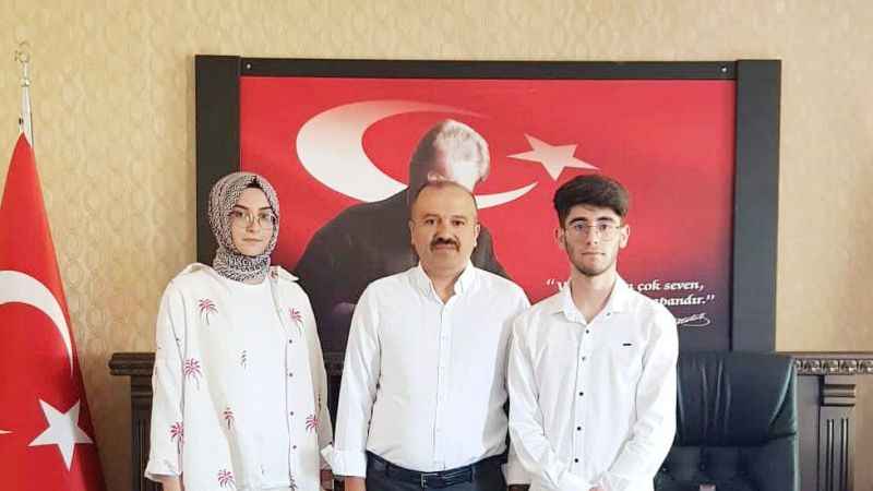 YKS’de Yozgat'ı Gururlandıran Gençlerden Müdür Doğan’a Ziyaret