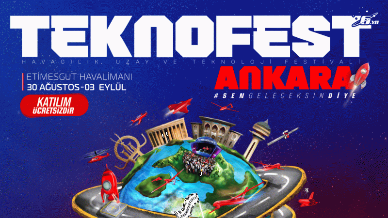 Teknofest Ankara Yolculuğu Başlıyor